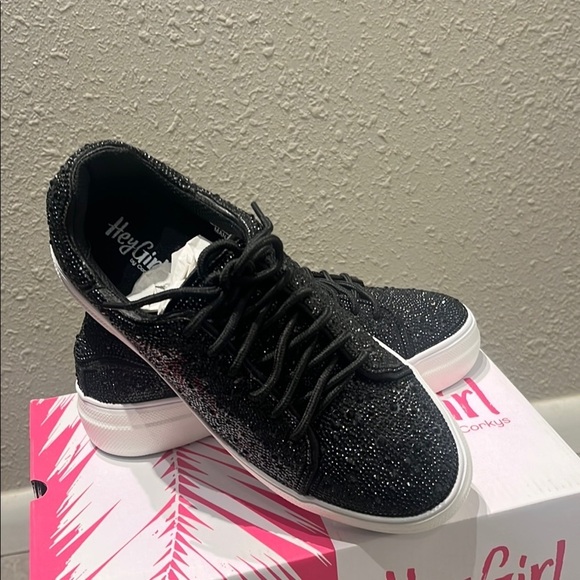 Corkys Black y2k glam sneakers - Picture 8 of 16